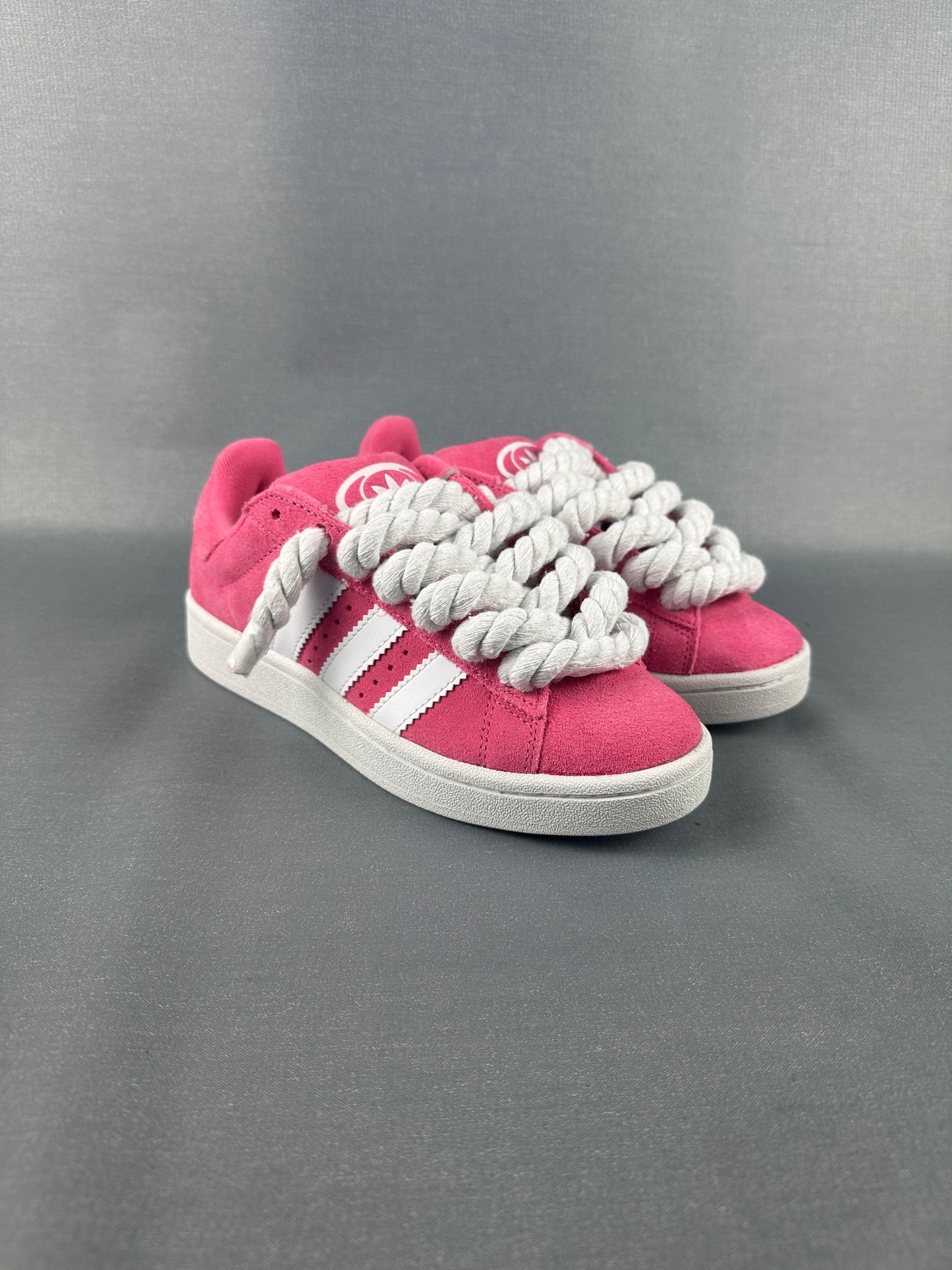 Rosa Adidas Campus 00s | Rope Laces Weiß