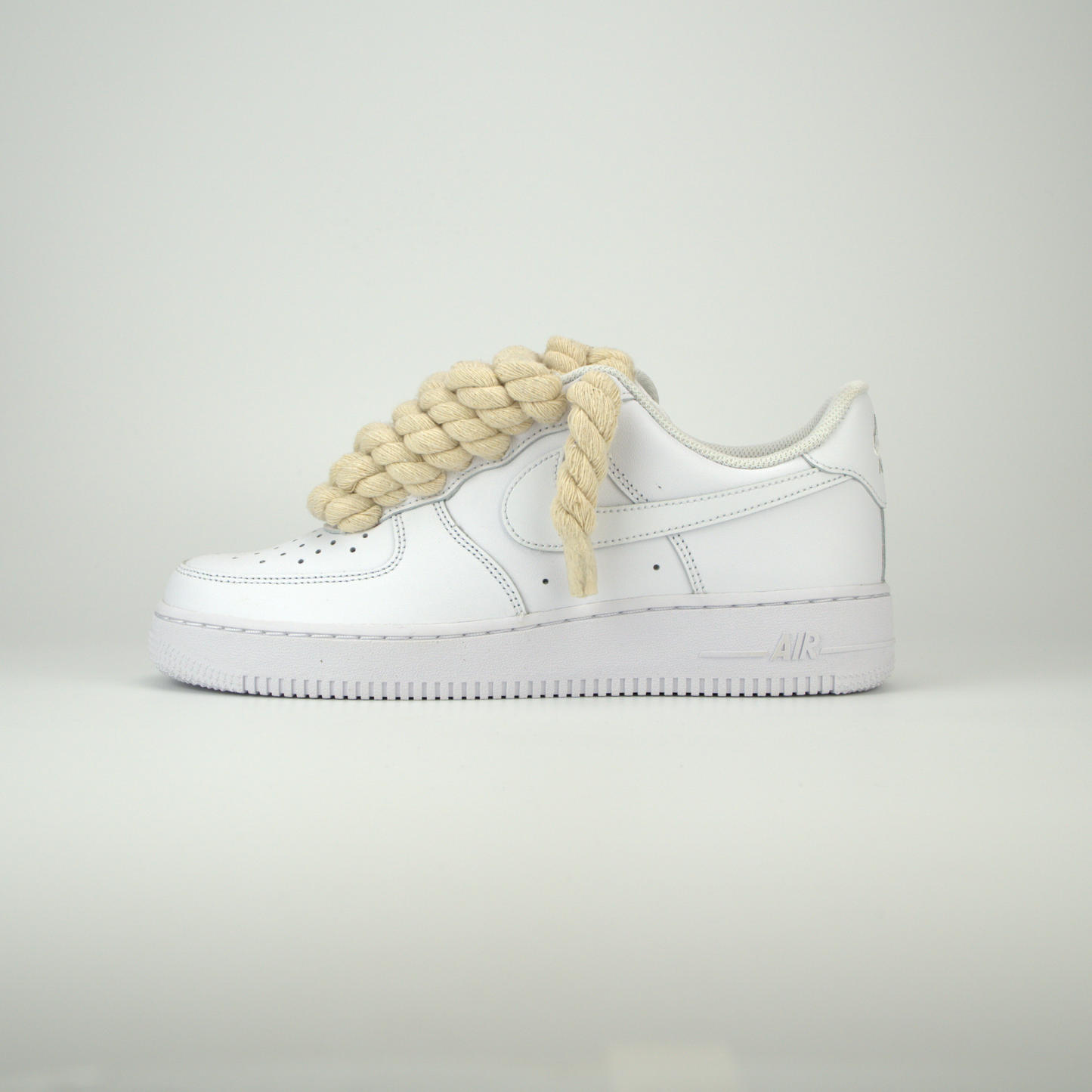 AF1 Blanc | Corde Forces Beige