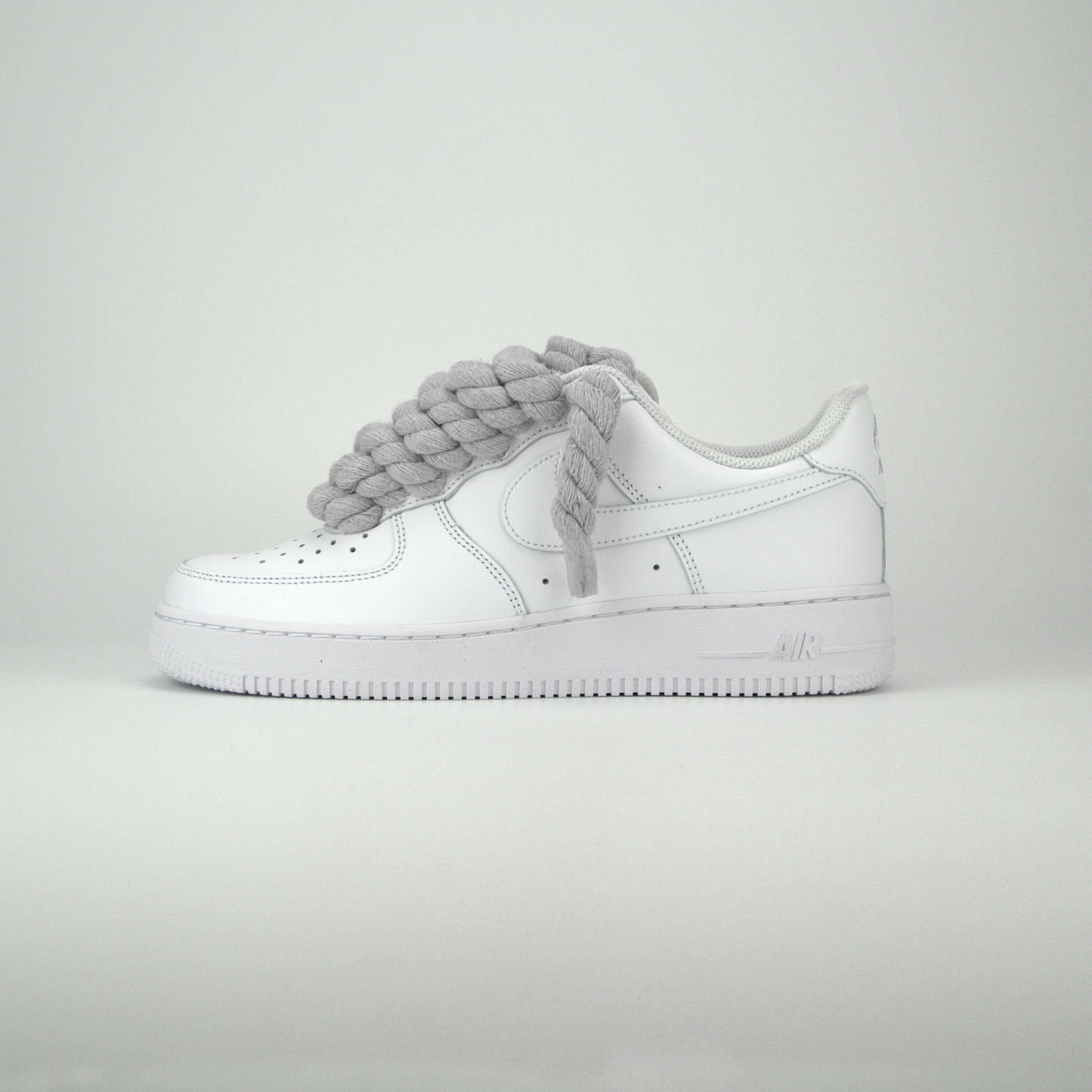 AF1 Blanc | Corde Forces Gris