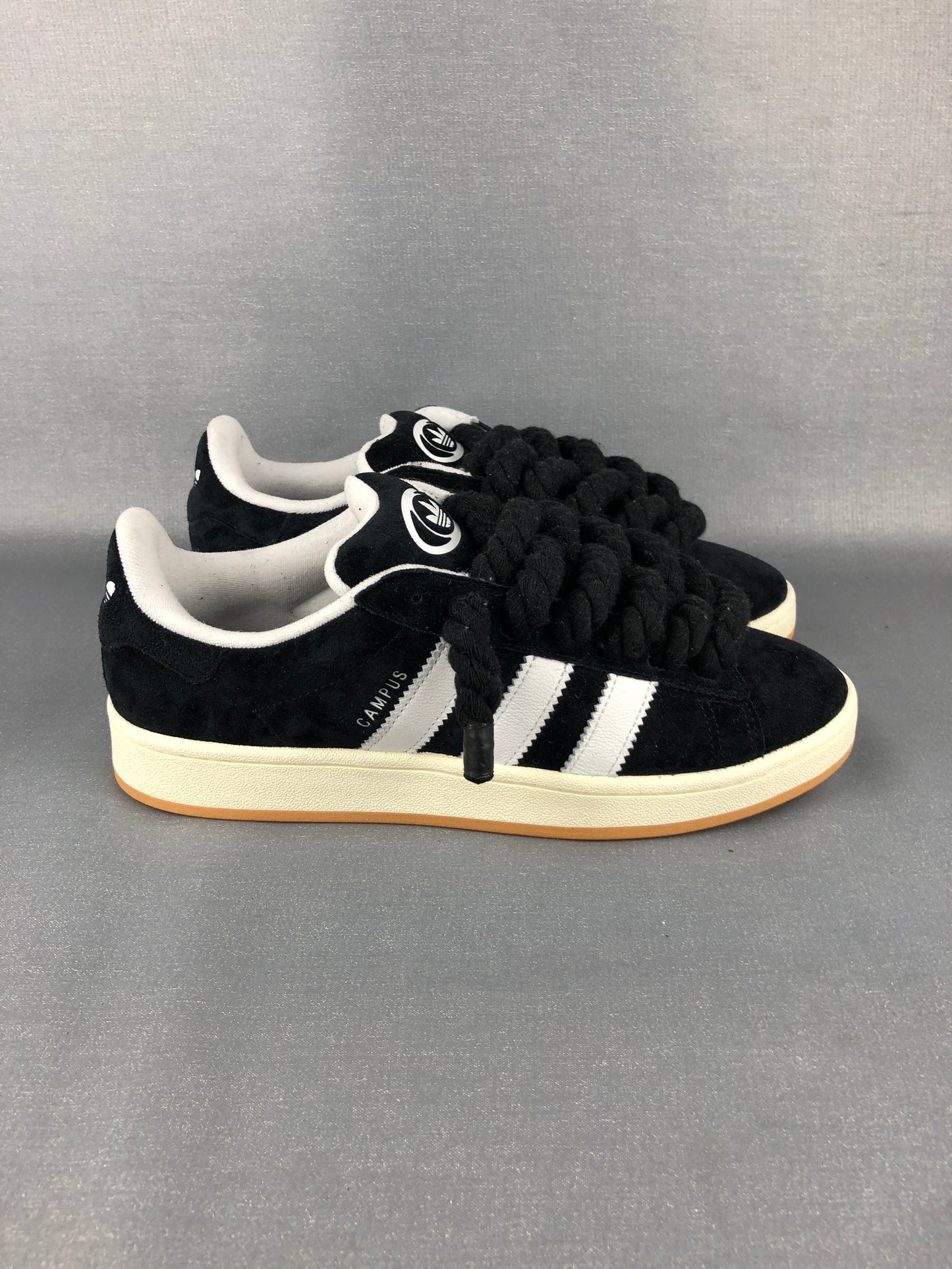 Custom Adidas Campus 00s Core Black Rope Laces - Fast delivery - Best  quality - Sneakers_abel