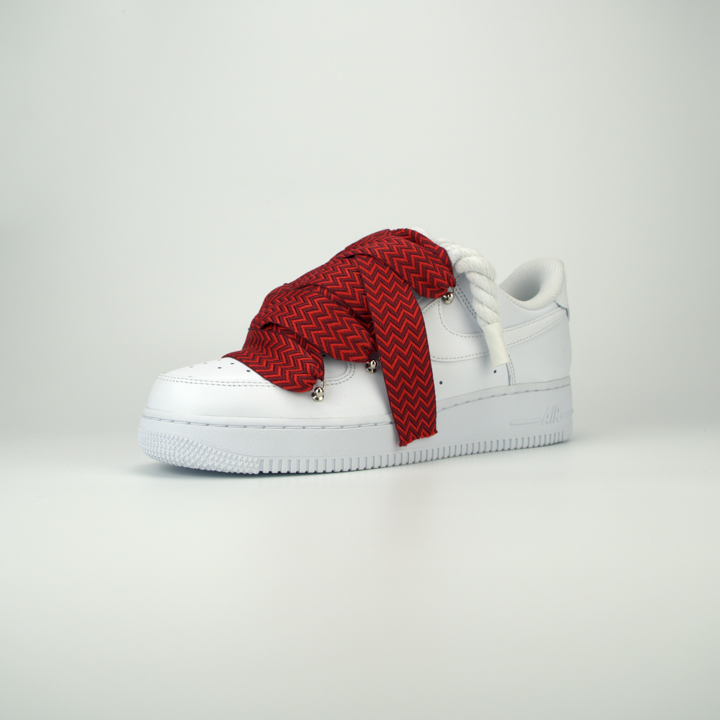 AF1 White | Lanvin Red Rope Forces