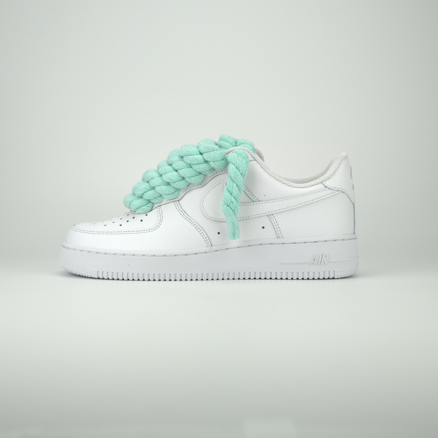 AF1 Blanc | Corde Forces Bleu Bébé