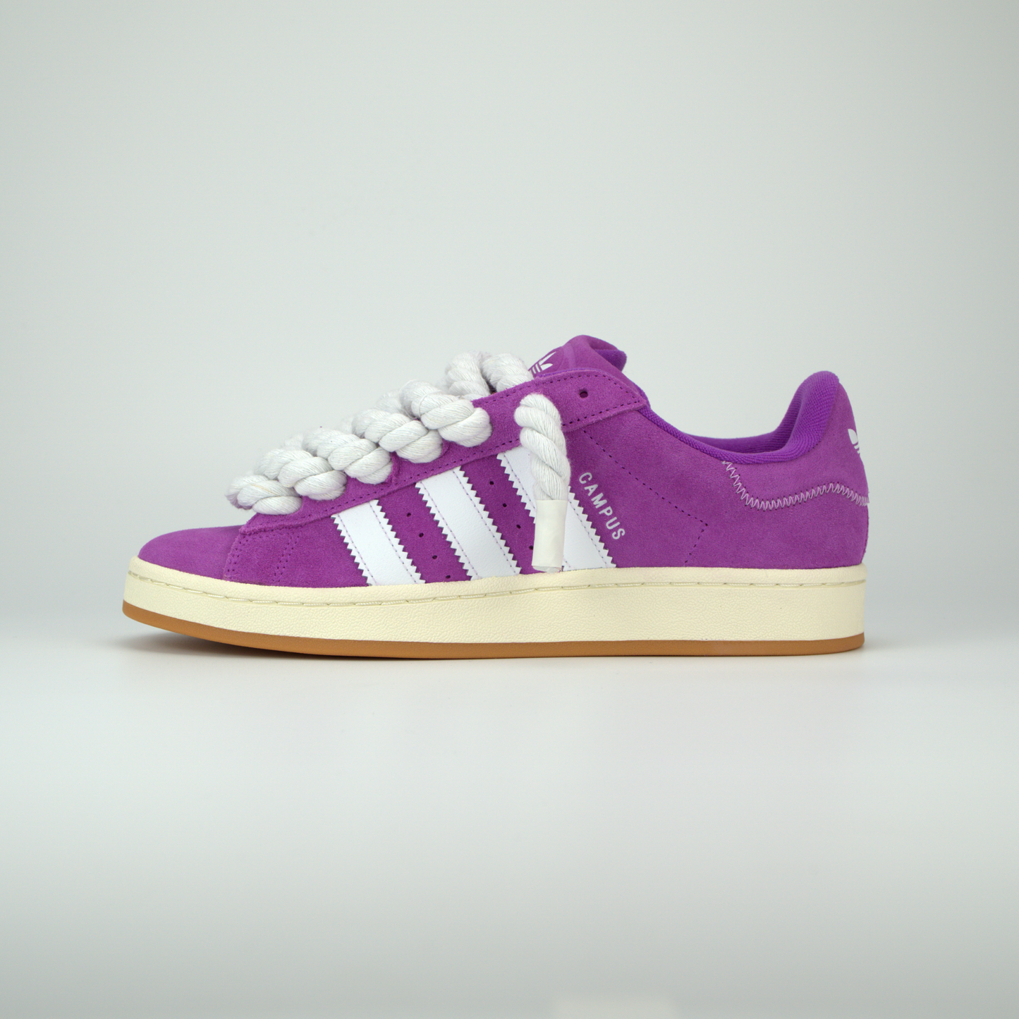 Purple Adidas Campus 00s | Rope Laces Weiß