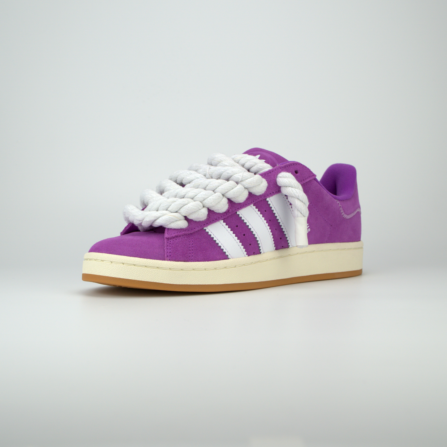 Purple Adidas Campus 00s | Rope Laces Weiß