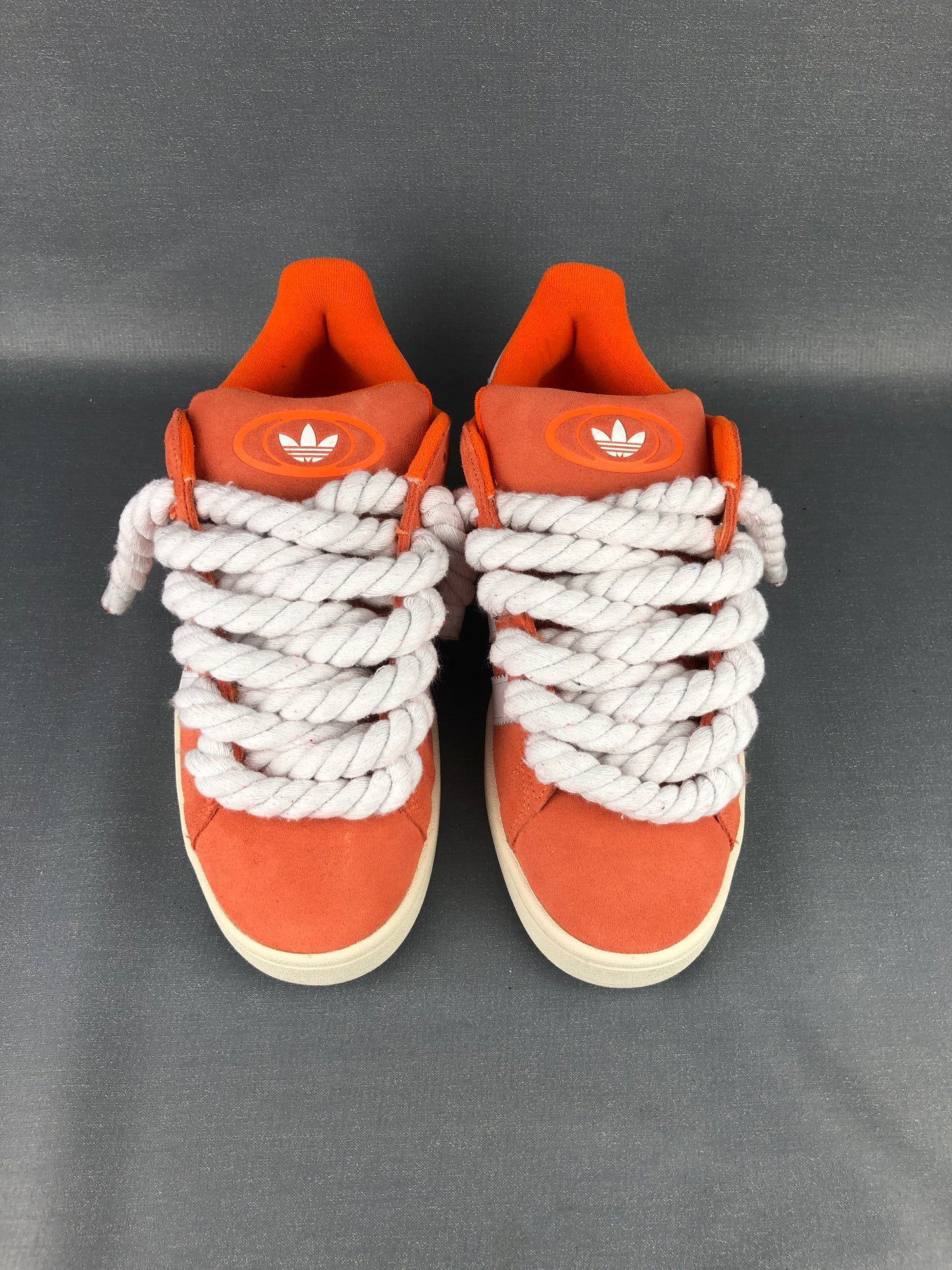 Orange Adidas Campus 00s | Rope Laces Weiß