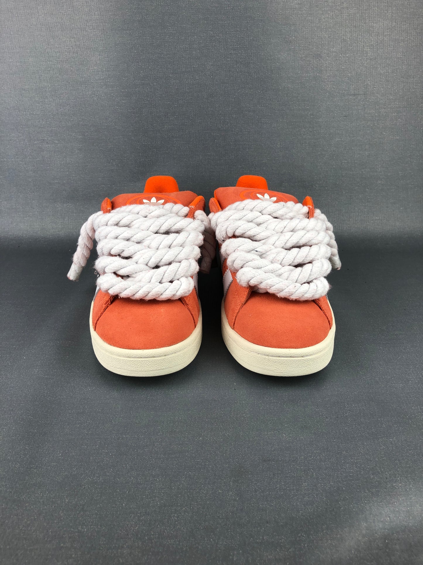Orange Adidas Campus 00s | Rope Laces Weiß