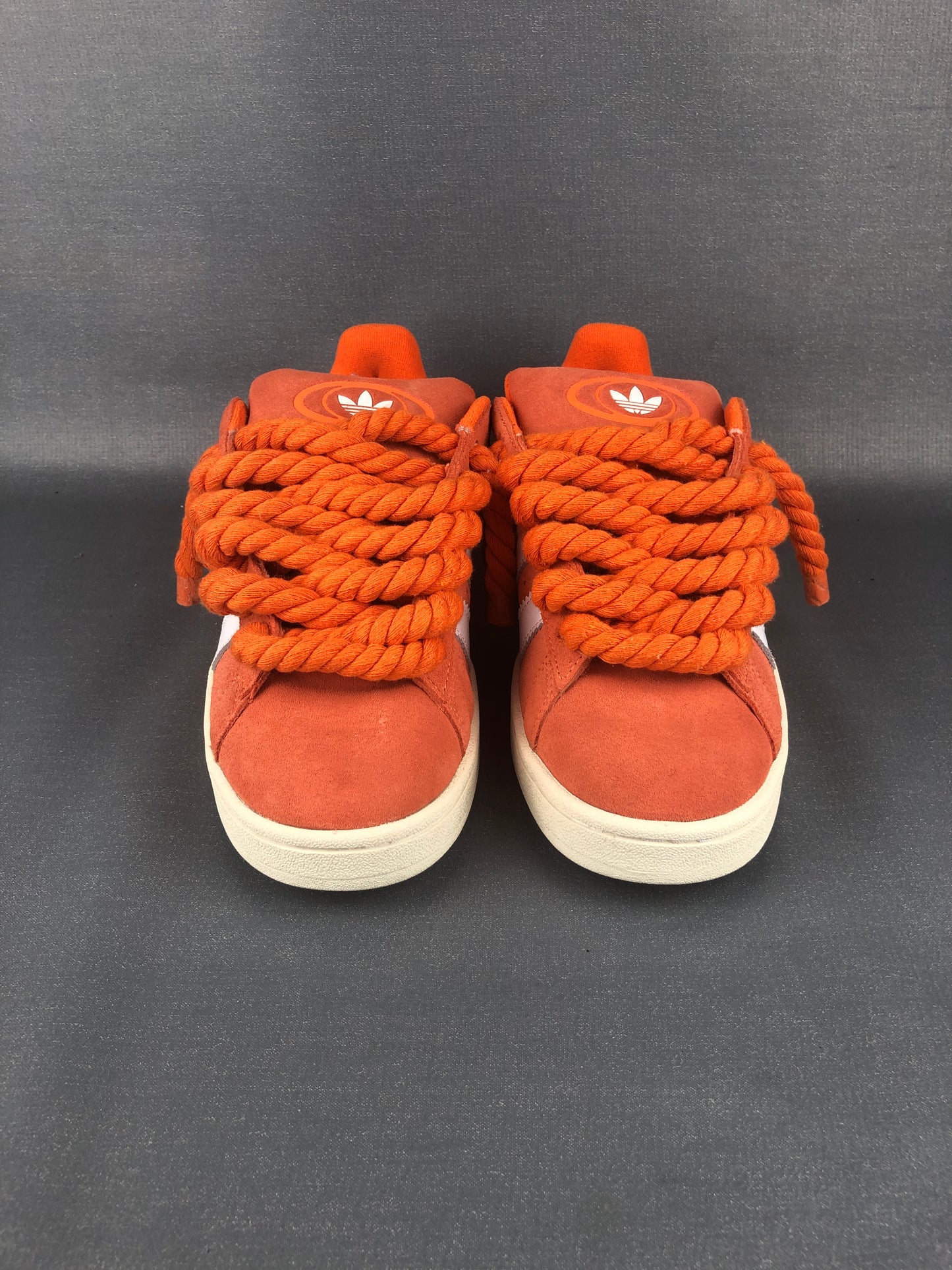 Orange Adidas Campus 00s | Rope Laces Orange