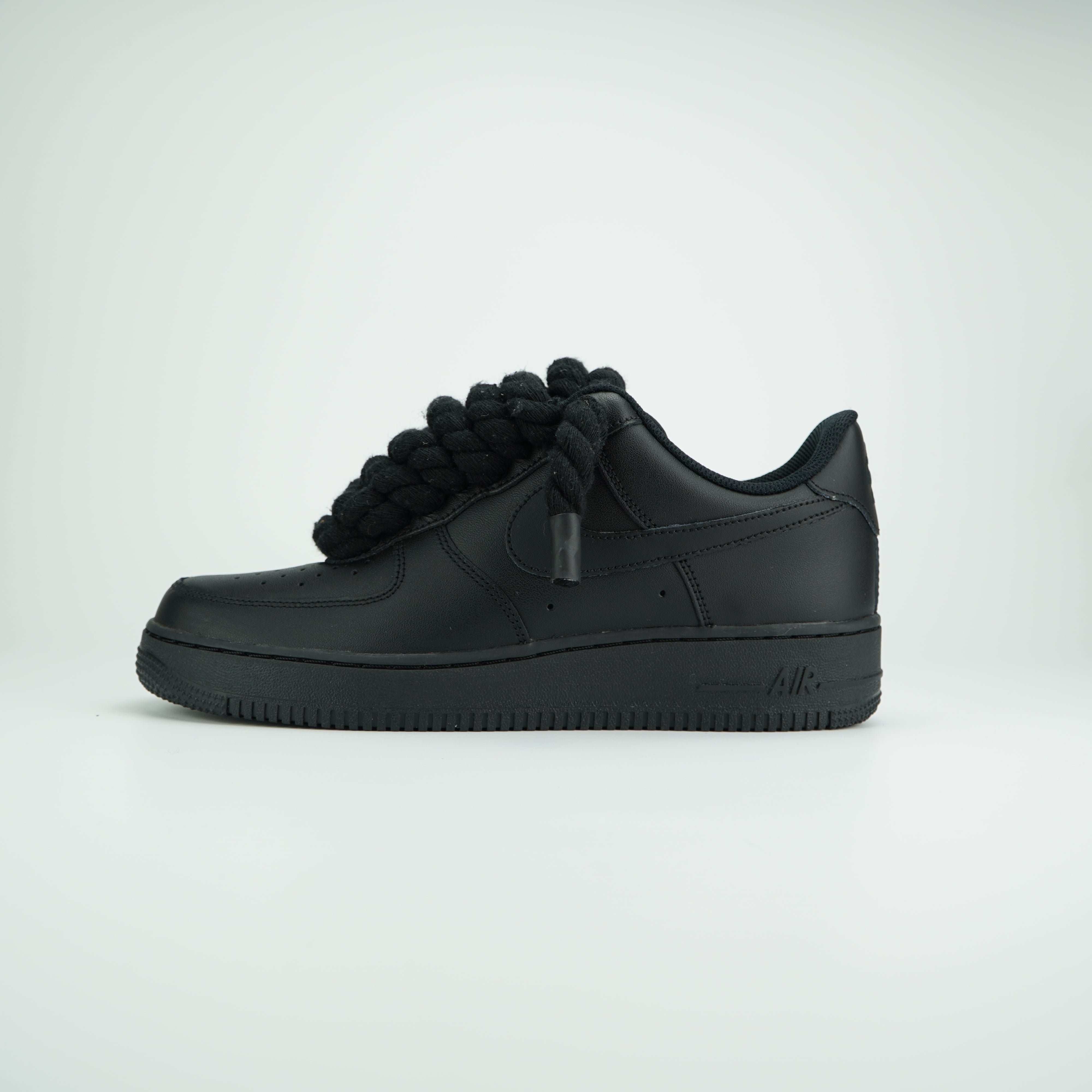 AF1 Black Rope Forces Schwarz Ropez4u