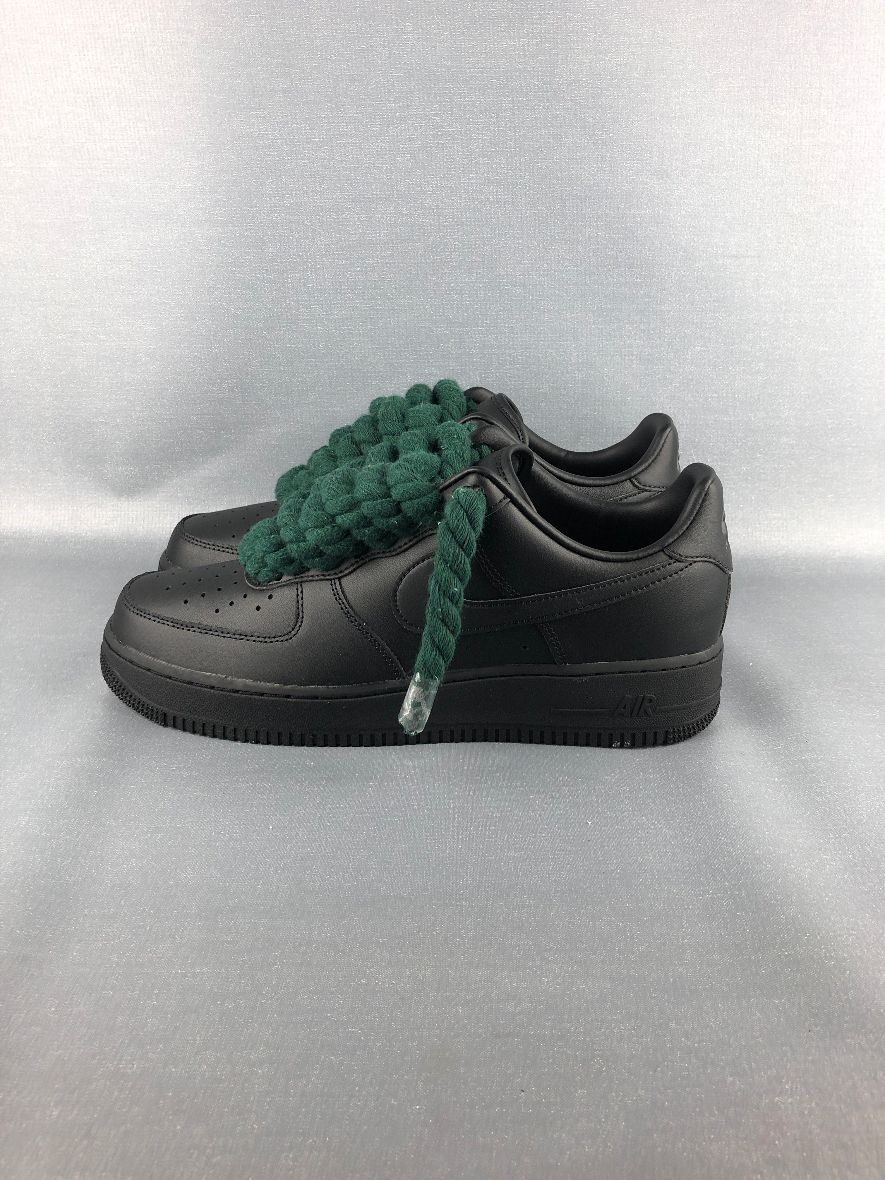 Air force 1 noir vert hot sale