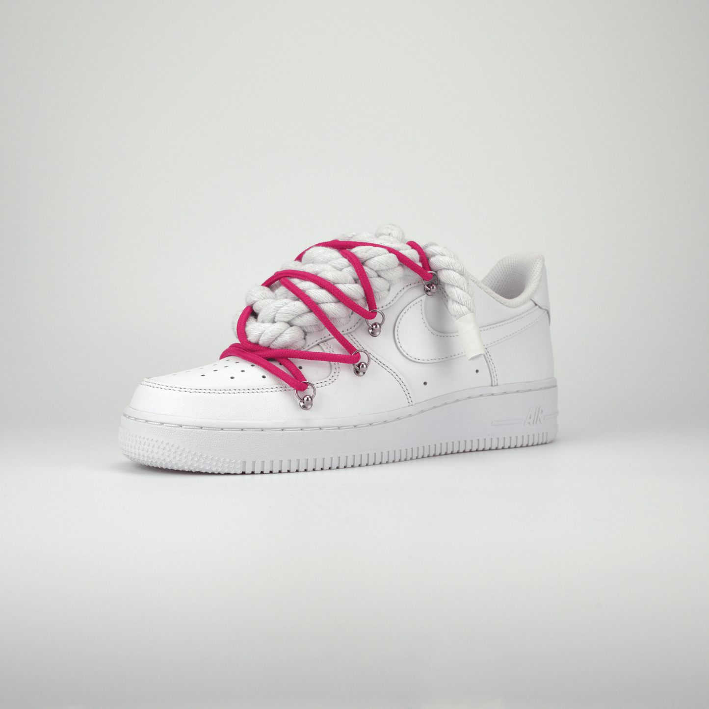 AF1 White | Spesh Laces Pink